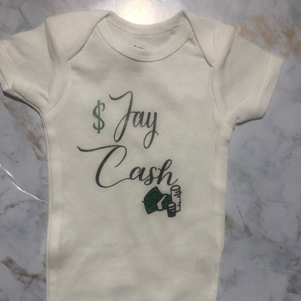 Baby onesies personalized